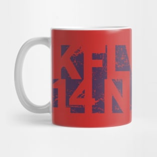 Die Hard – KFLW-TV 14 News Logo (aged and weathered) Mug